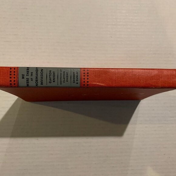 We Were There at the Normandy Invasion - Clayton Knight - Vintage Kids Hardcover - Picture 3 of 5